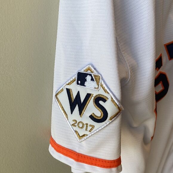 ASTROS World Series 2017 Carlos Correa jersey MLB large - Picture 2 of 6